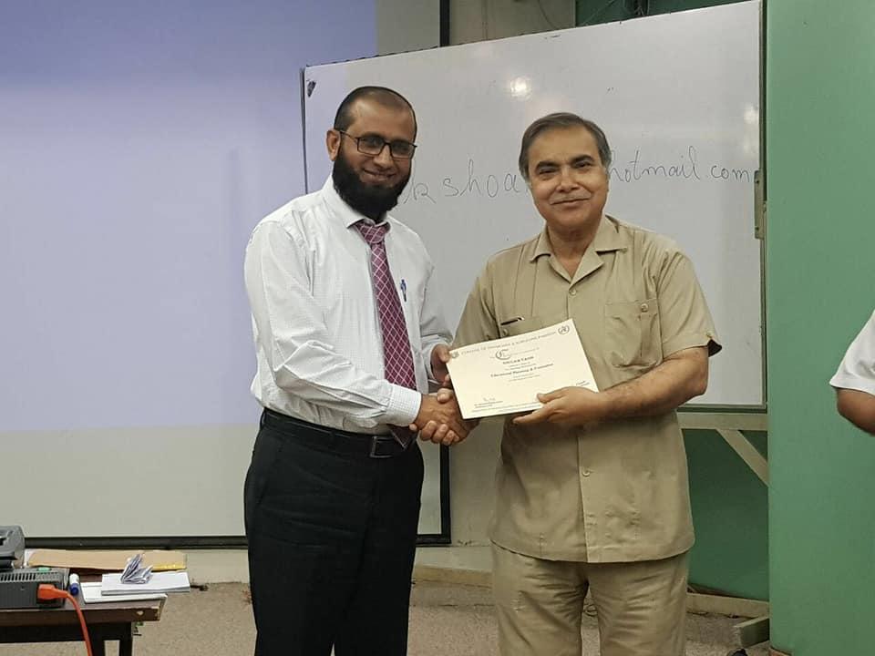 Alhamdulillah today completed four days workshop on Educational planning and Evaluation.